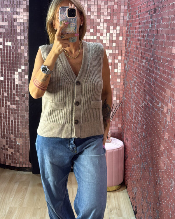 Gilet VICOLO in maglia