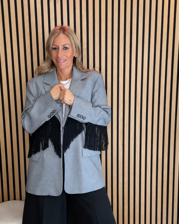 Giacca / Blazer VICOLO con frange nere