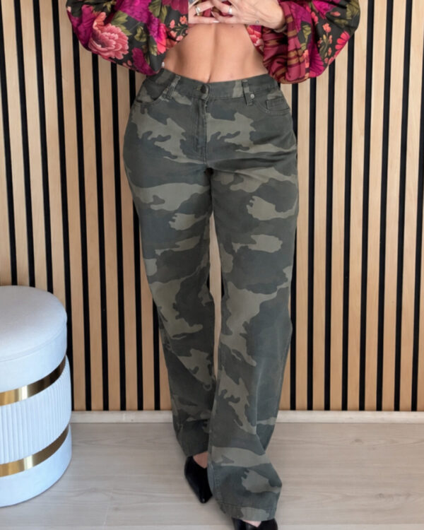 Jeans VICOLO camouflage