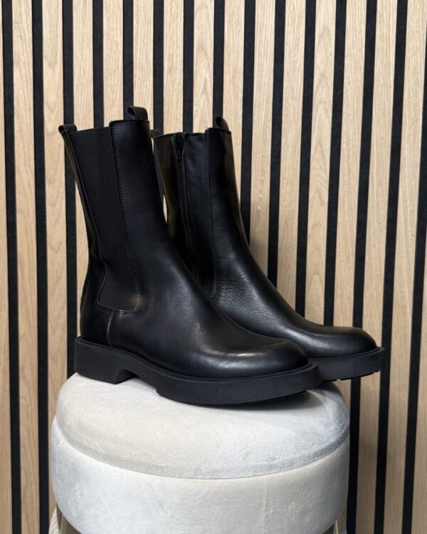 Stivaletto ATTIKA in pelle modello Beatles , NERO
