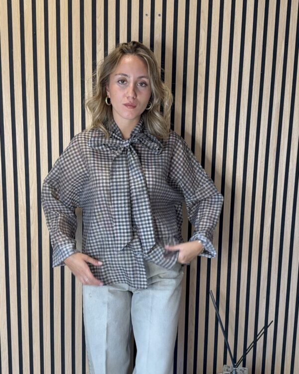 Camicia PHILA LOFT con fiocco