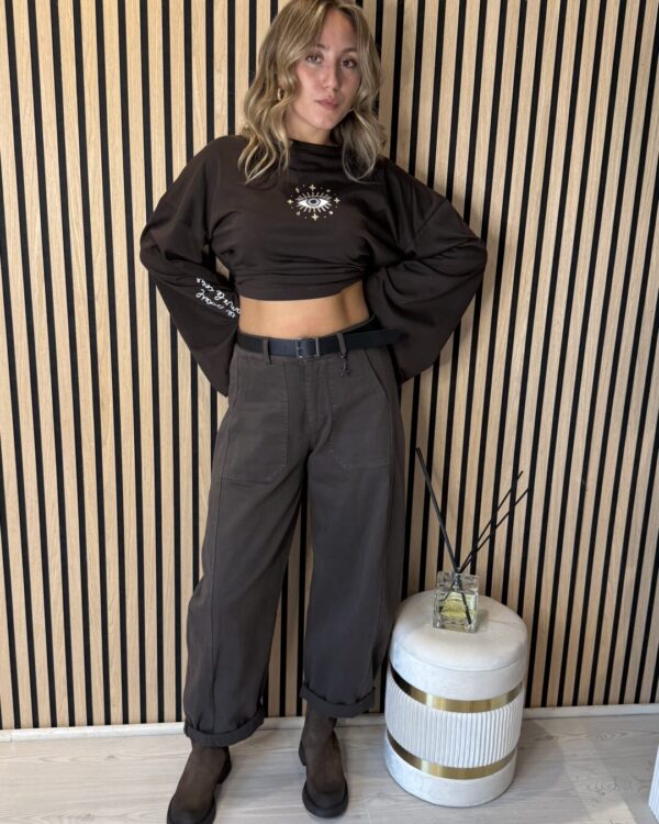 Pantalone / Jeans SUSYMIX stellina , MORO