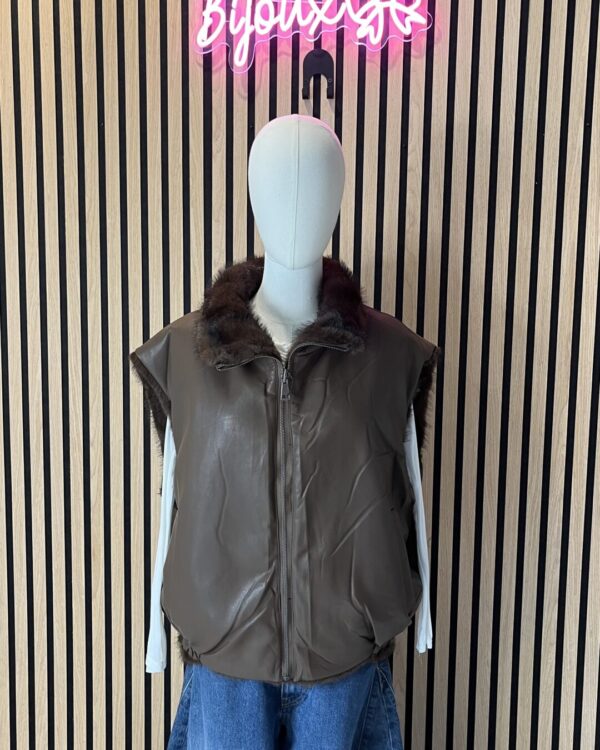 Gilet SUSYMIX double face, VARI COLORI