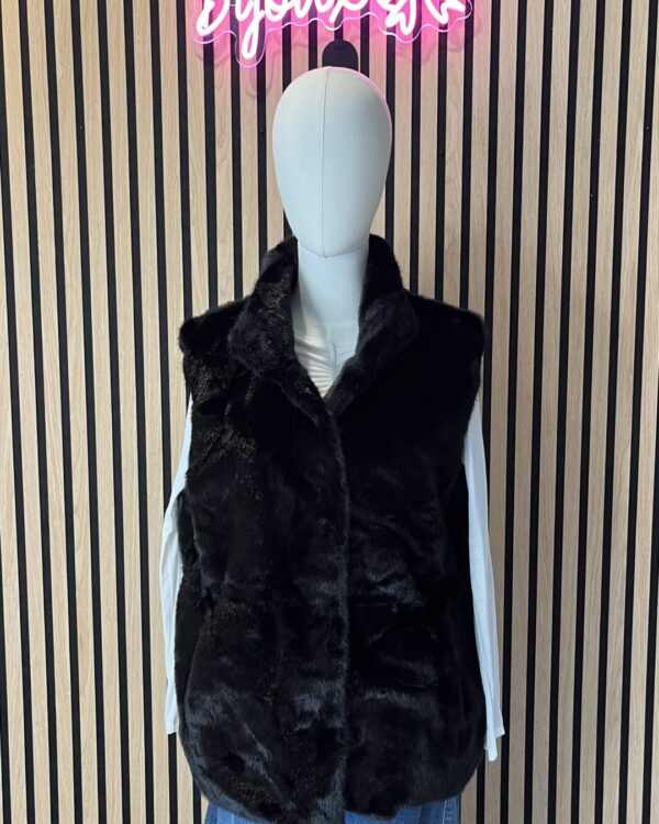 Gilet SUSYMIX in ecopelliccia