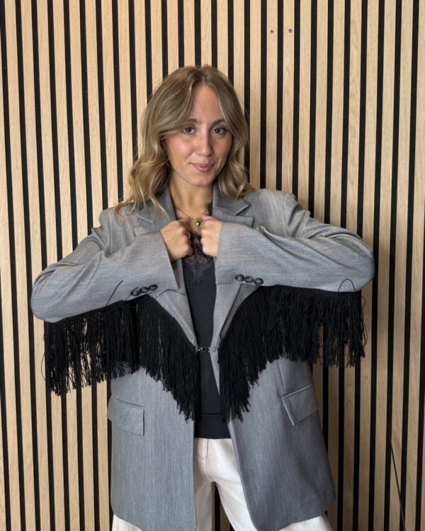 Giacca / Blazer VICOLO con frange nere