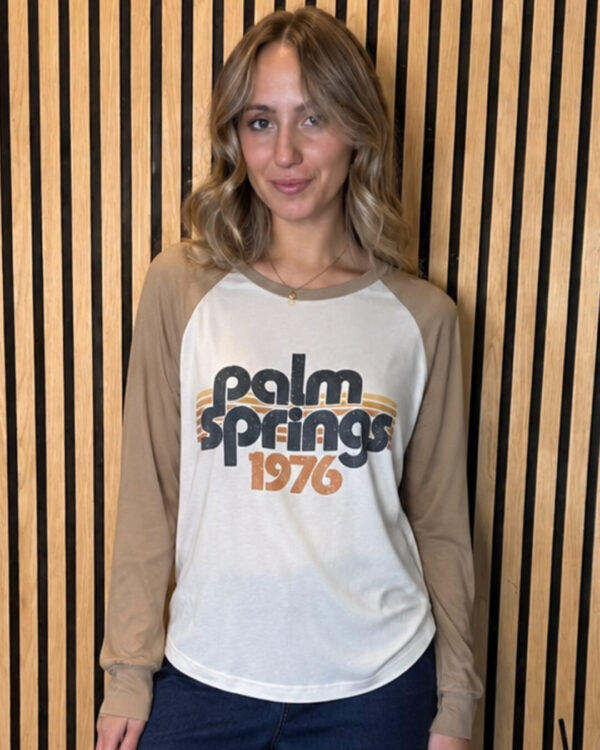 T-shirt HAVEONE con stampa frontale, Bi Color