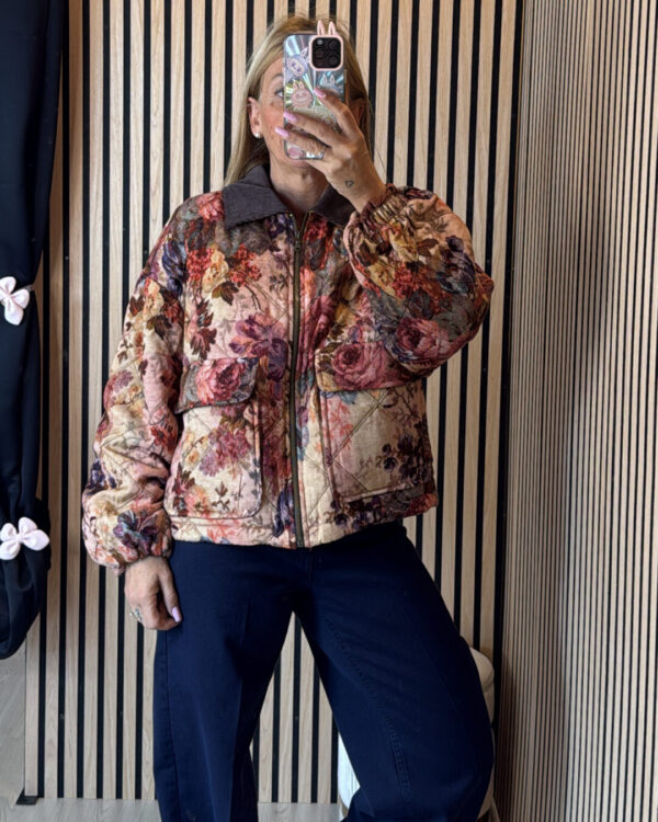 Bomber VICOLO fantasia floreale